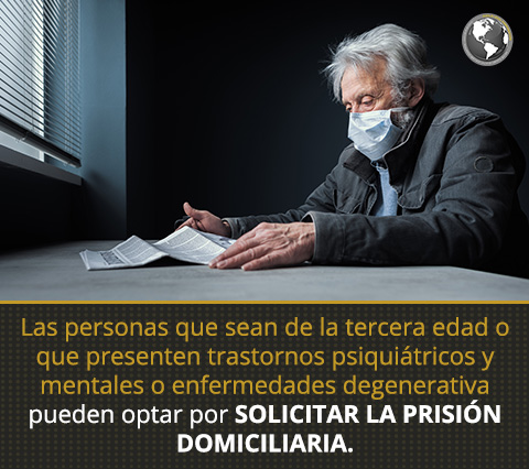 La solicitud de prisión domiciliaria en Colombia aplica para las personas de la tercera edad. Anciano Opta por Solicitud de Prisión Domiciliaria en Colombia.