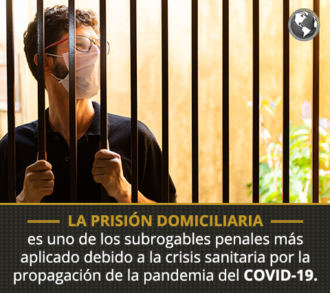 Hombre en Casa por Solicitud de Prisión Domiciliaria en Colombia.
