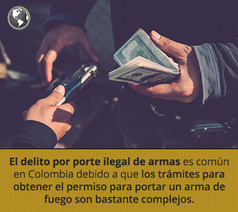 Qu es un Delito por Porte Ilegal de Armas en Colombia?