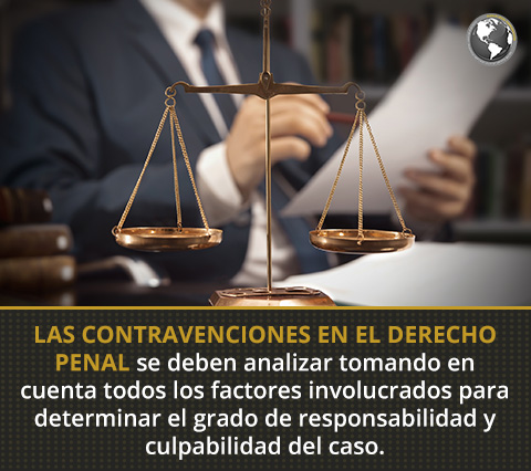 Contravenciones en el Derecho Penal Colombiano Analizadas por un Abogado.