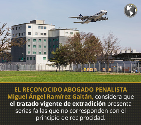 Abogado Penalista Pide Nuevo Tratado de Extradicin en Colombia