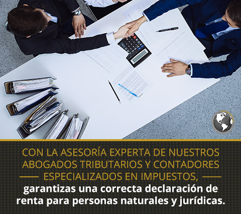 Asesoría en Declaración de Renta de Colombia Legal Corp.