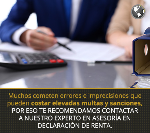 La declaración de impuestos sobre la renta en personas naturales puede ser preparada por un Asesor Tributario. Declaración de Impuestos Sobre la Renta en Personas Naturales Colombianas.