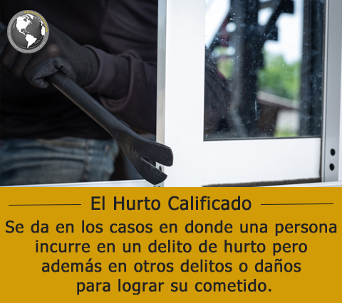El hurto calificado agrava la situación de un detenido por hurto.