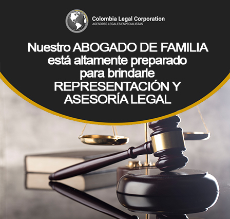 Mazo de abogado de familia en Bogotá con Pareja