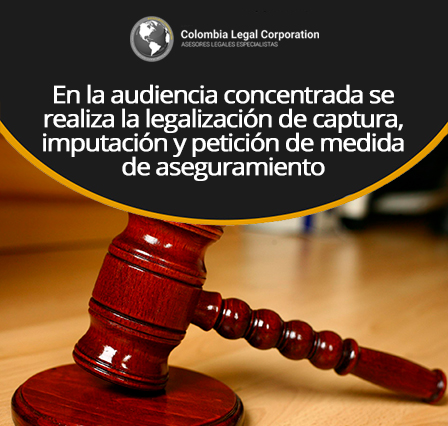 Audiencia Concentrada en Bogot